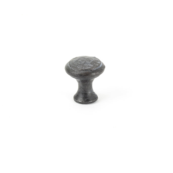 Beeswax Hammered Cabinet Knob - Small