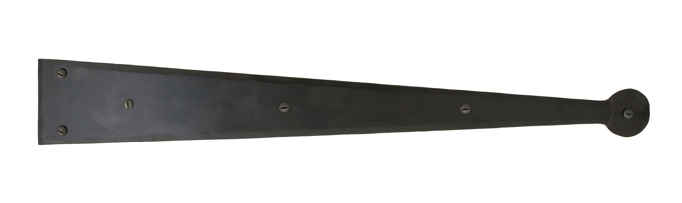 Black 18" Penny End Hinge Front (pair)