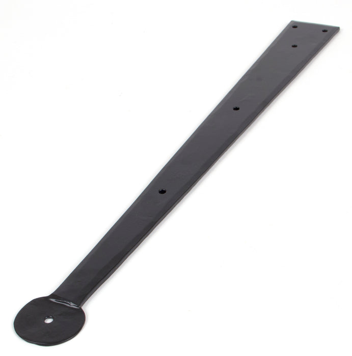 Black 18" Penny End Hinge Front (pair)