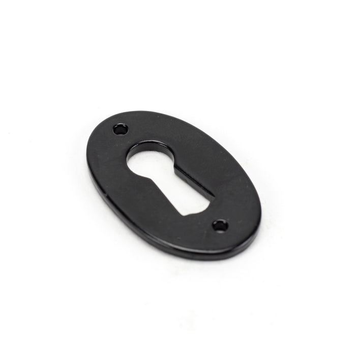 Black Oval Escutcheon