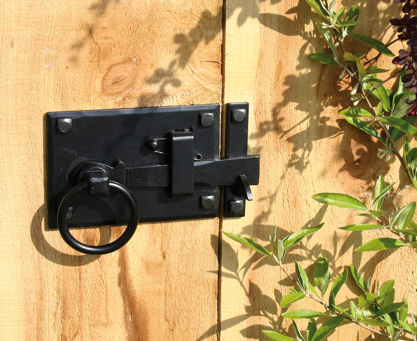 Black Cottage Latch - LH