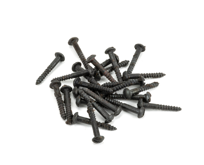 Beeswax 4 x 3/4'' Round Head Screws (25)