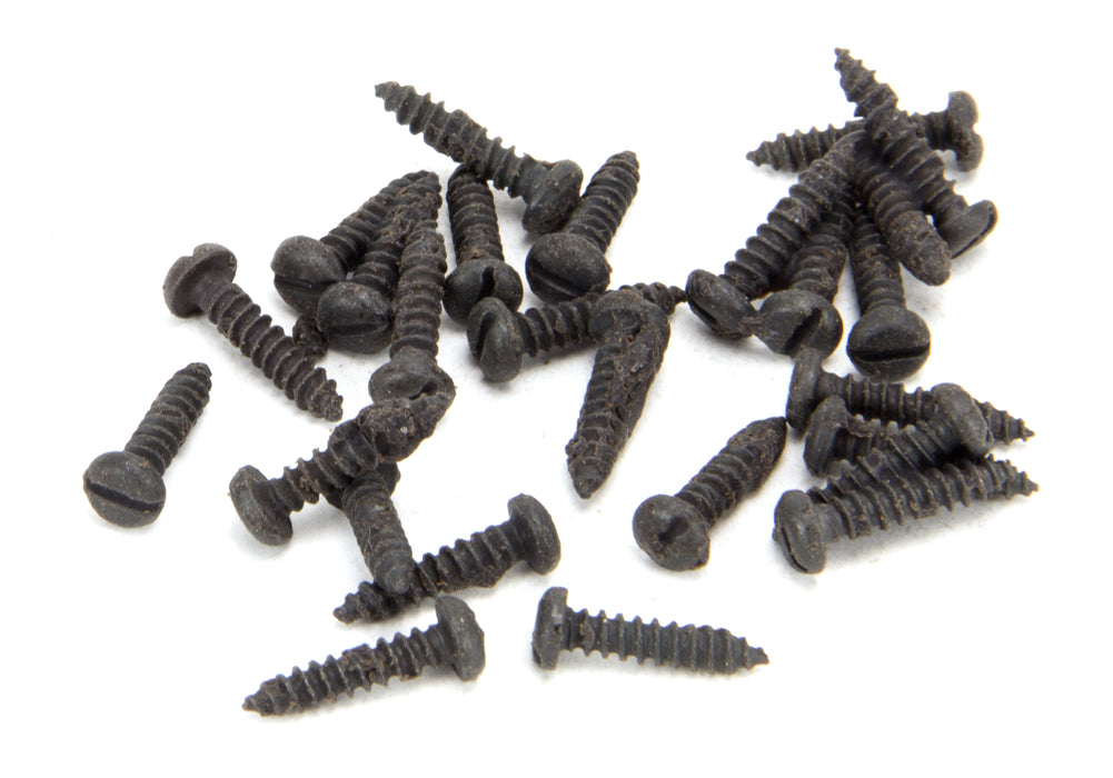 Beeswax 4 x 1/2" Round Head Screws (25)