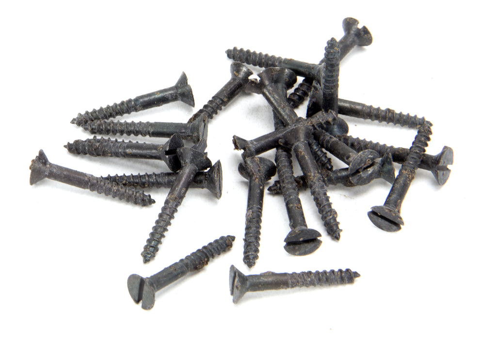 Beeswax 6 x 1" Countersunk Screws (25)