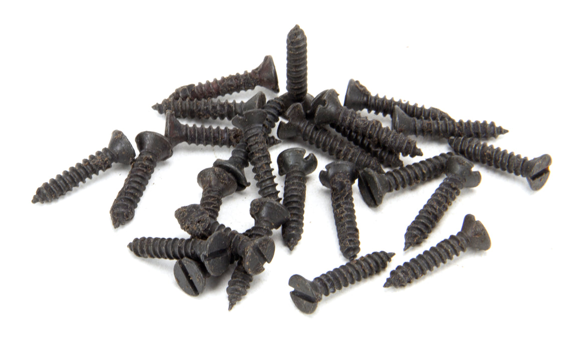 Beeswax 6 x 3/4" Countersunk Screws (25)