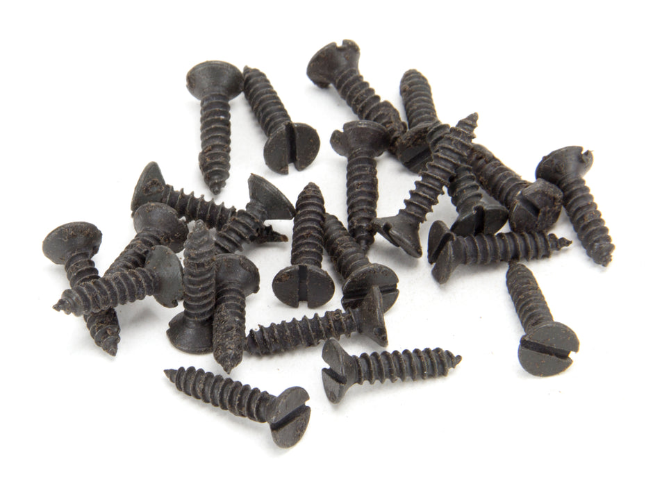 Beeswax 8 x 3/4" Countersunk Screws (25)