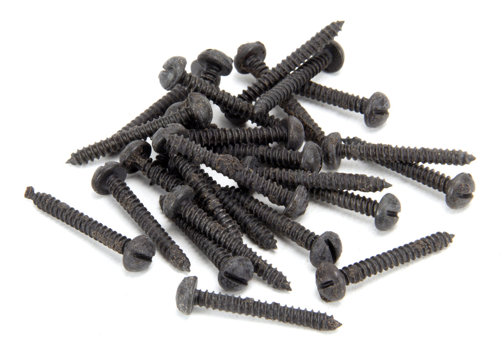 Beeswax 8 x 1_" Round Head Screws (25)