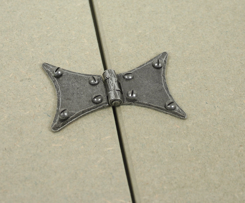 Pewter 3" Butterfly Hinge (pair)