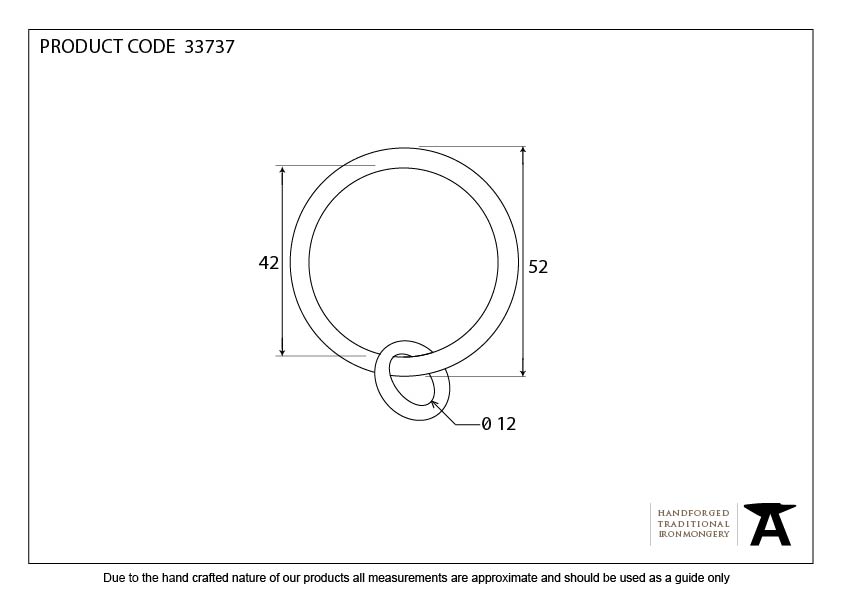 Pewter Curtain Ring