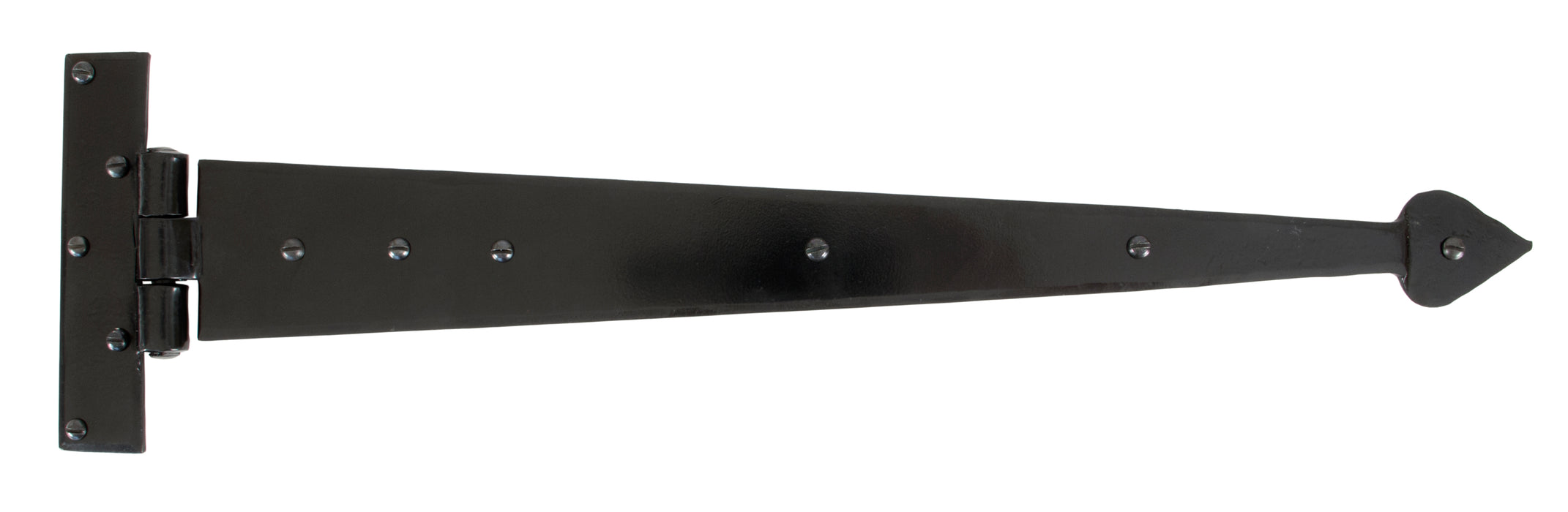 Black 22" Arrow Head T Hinge (pair)