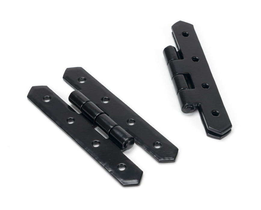 Black 4" H Hinge (pair)