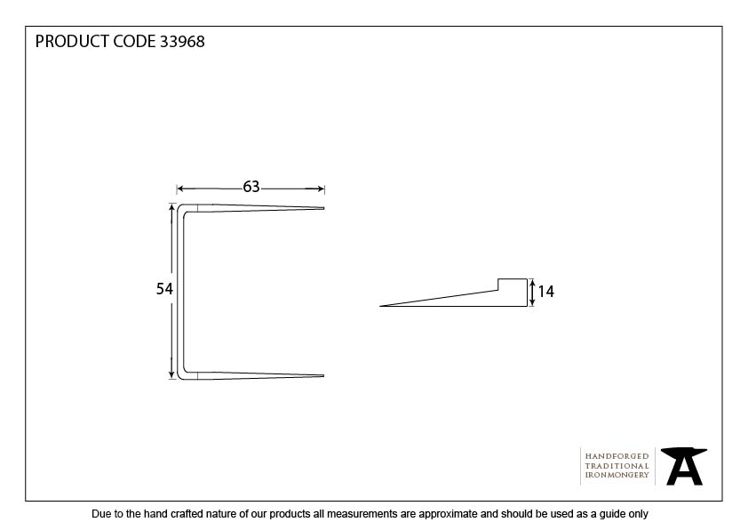 Black Staple Pin