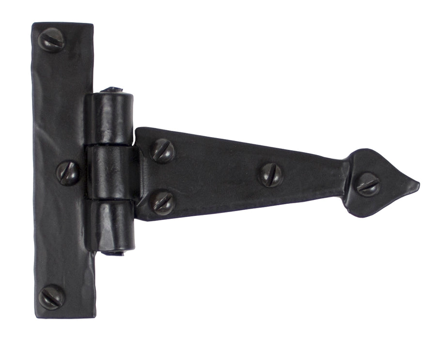 Black 4" Arrow Head T Hinge (pair)