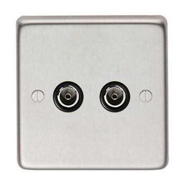 SSS Double TV Socket