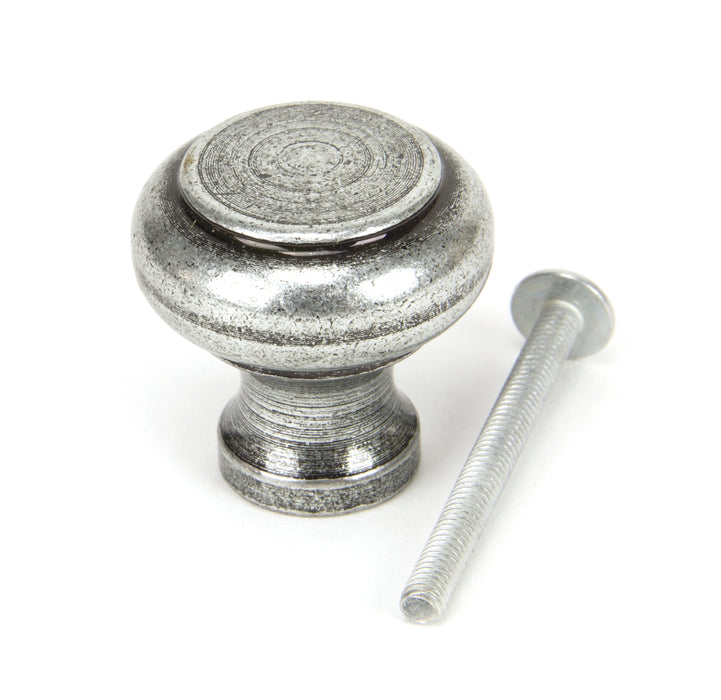 Pewter Regency Cabinet Knob - Small