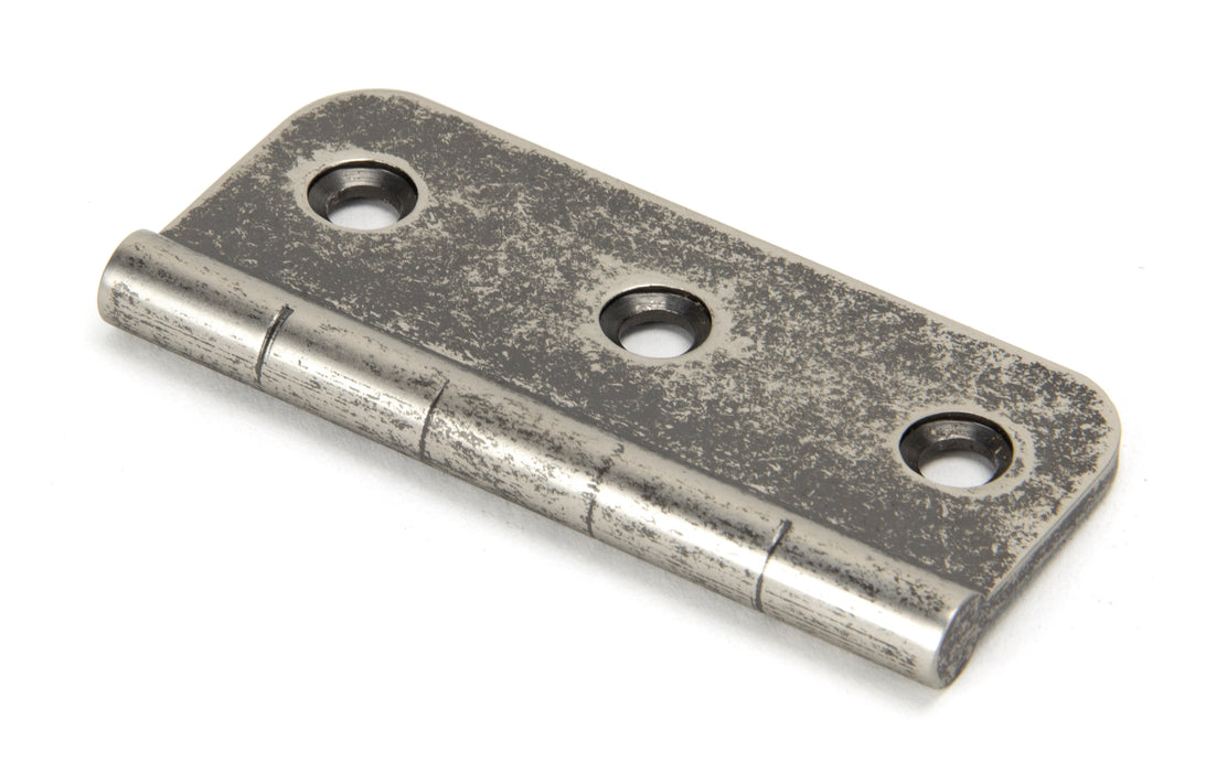 Pewter 3" Dummy Butt Hinge (Single)