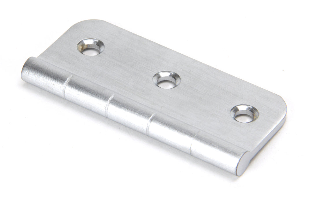 Satin Chrome 3" Dummy Butt Hinge (Single)