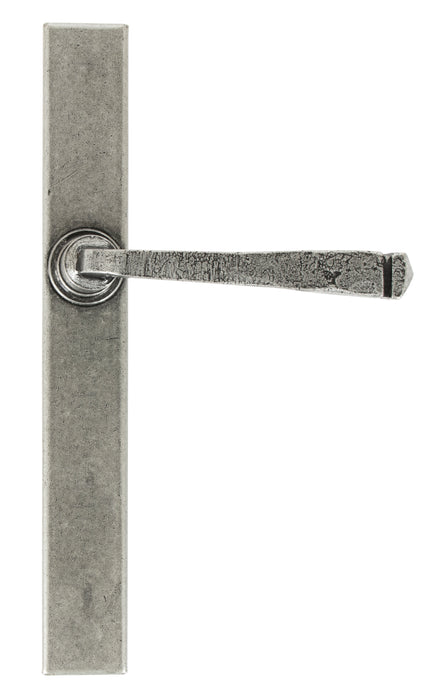 Pewter Avon Slimline Lever Latch Set