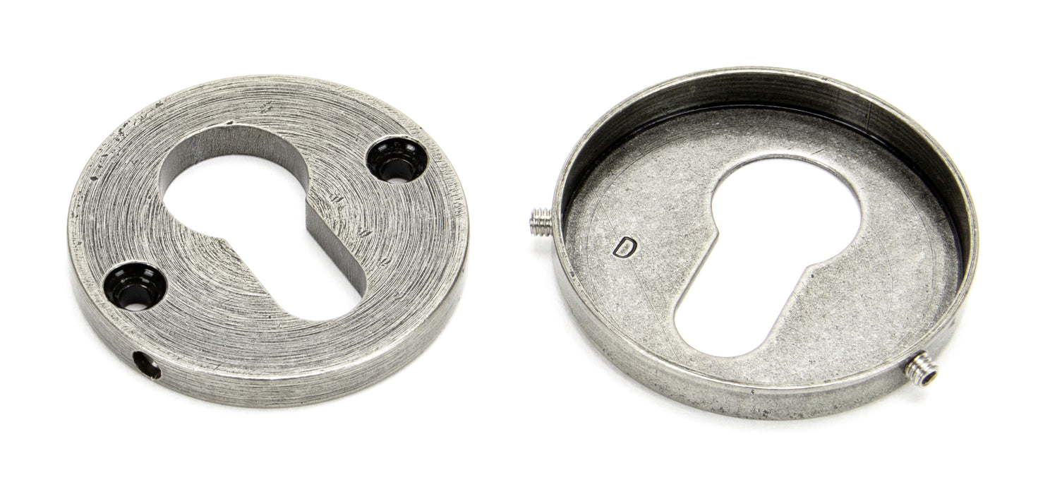 Pewter 52mm Regency Concealed Escutcheon