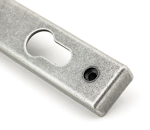 Pewter Brompton Slimline Lever Espag. Lock Set