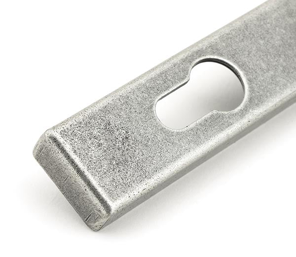 Pewter Brompton Slimline Lever Espag. Lock Set