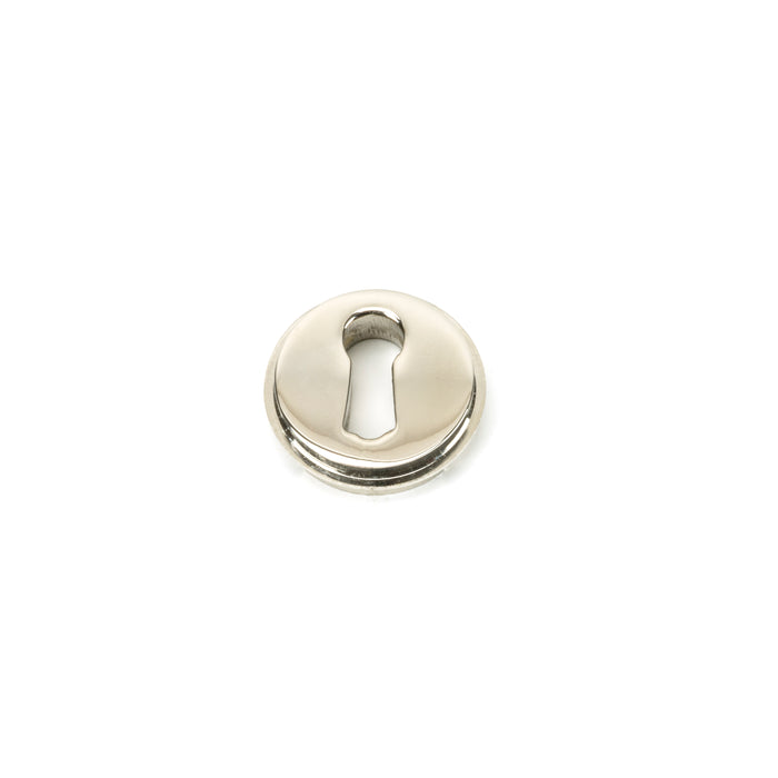Polished Nickel Round Escutcheon (Square)