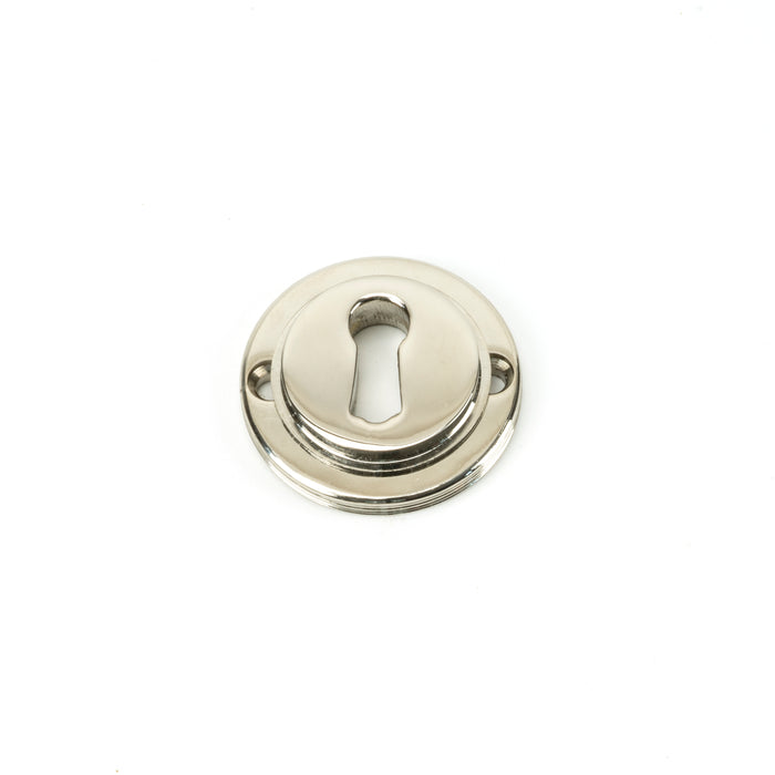 Polished Nickel Round Escutcheon (Square)