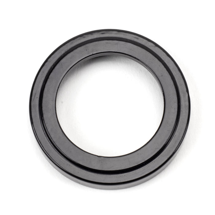 Black Round Euro Escutcheon (Art Deco)