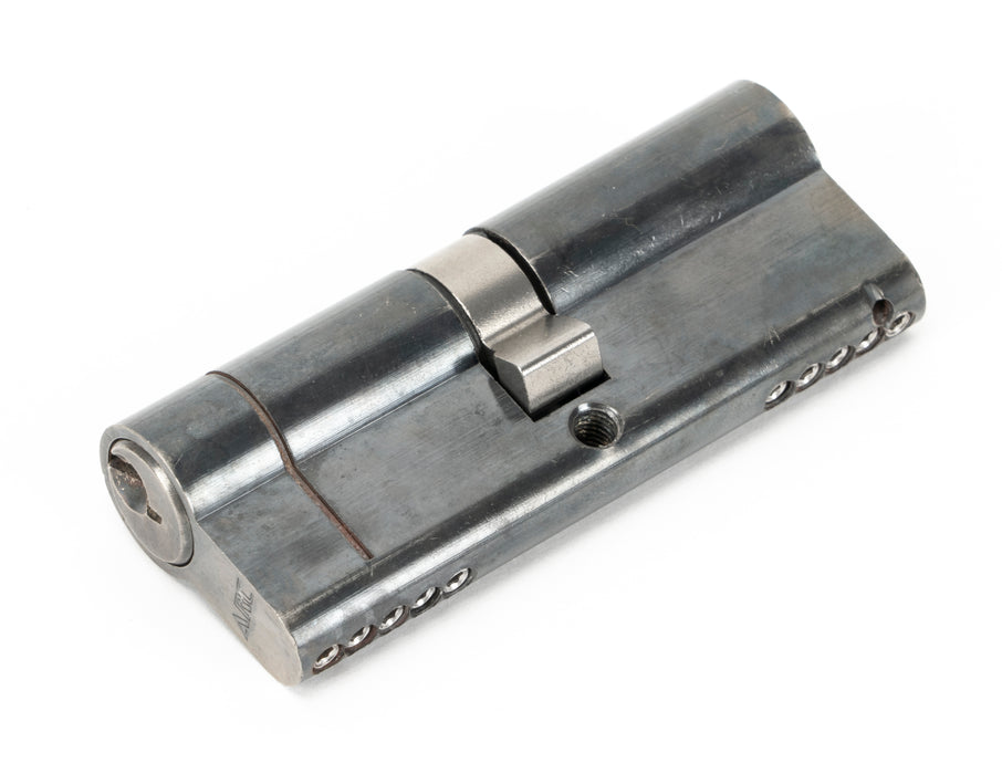 Pewter 40/40 5pin Euro Cylinder KA