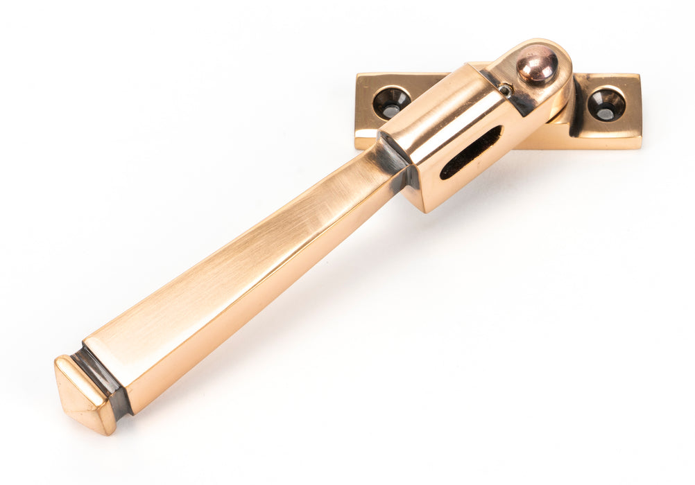 Polished Bronze Night-Vent Locking Avon Fastener