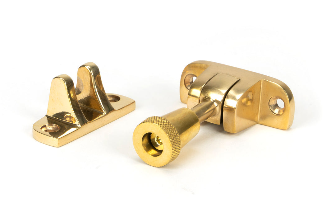 Polished Brass Brompton Brighton Fastener (Radiused)