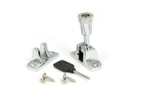 Polished Chrome Brompton Brighton Fastener (Radiused)