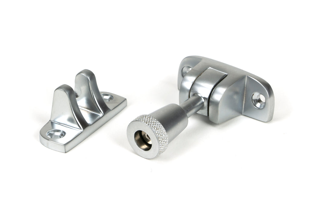 Satin Chrome Brompton Brighton Fastener (Radiused)