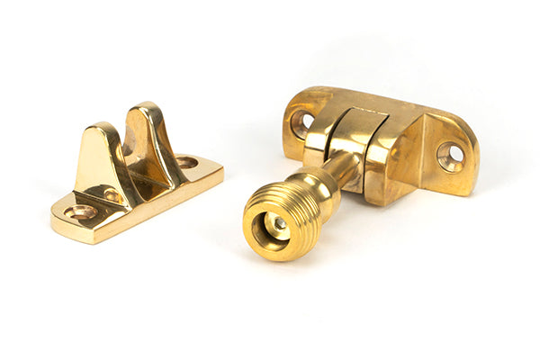 Polished Brass Beehive Brighton Fastener (Radiused)