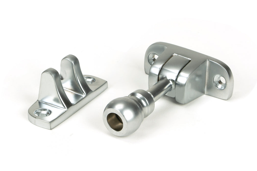 Satin Chrome Mushroom Brighton Fastener (Radiused)