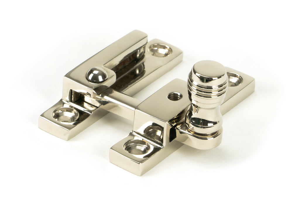 Polished Nickel Prestbury Quadrant Fastener - Narrow