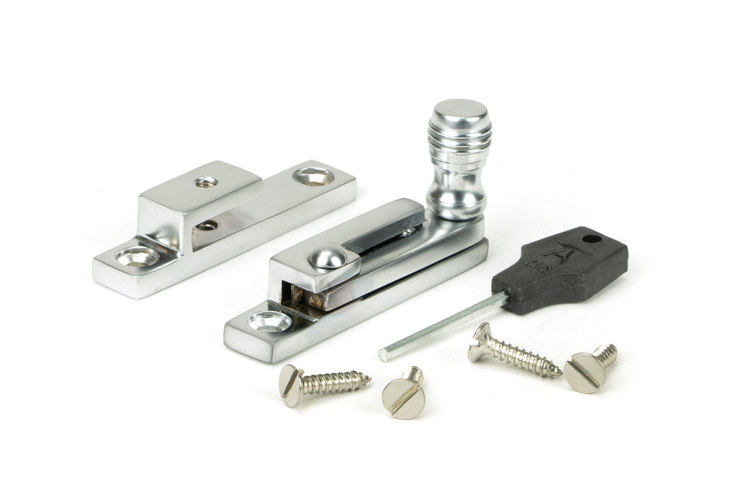 Satin Chrome Prestbury Quadrant Fastener - Narrow