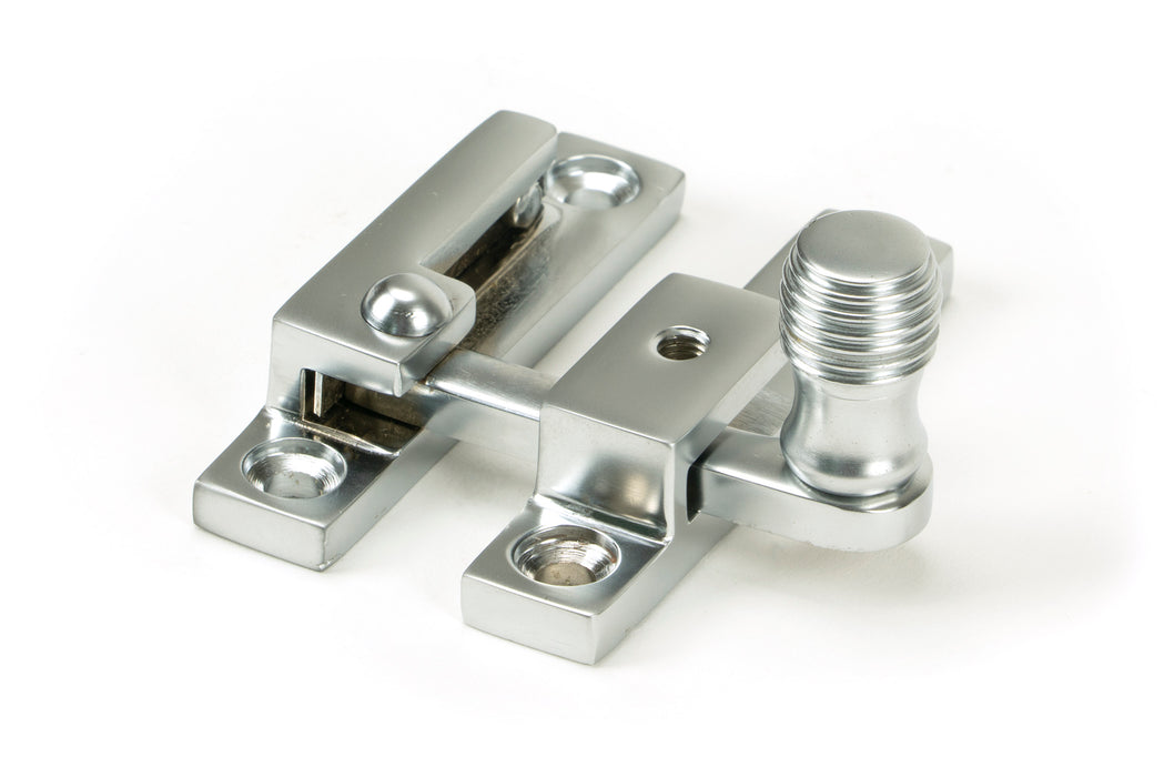 Satin Chrome Beehive Quadrant Fastener - Narrow