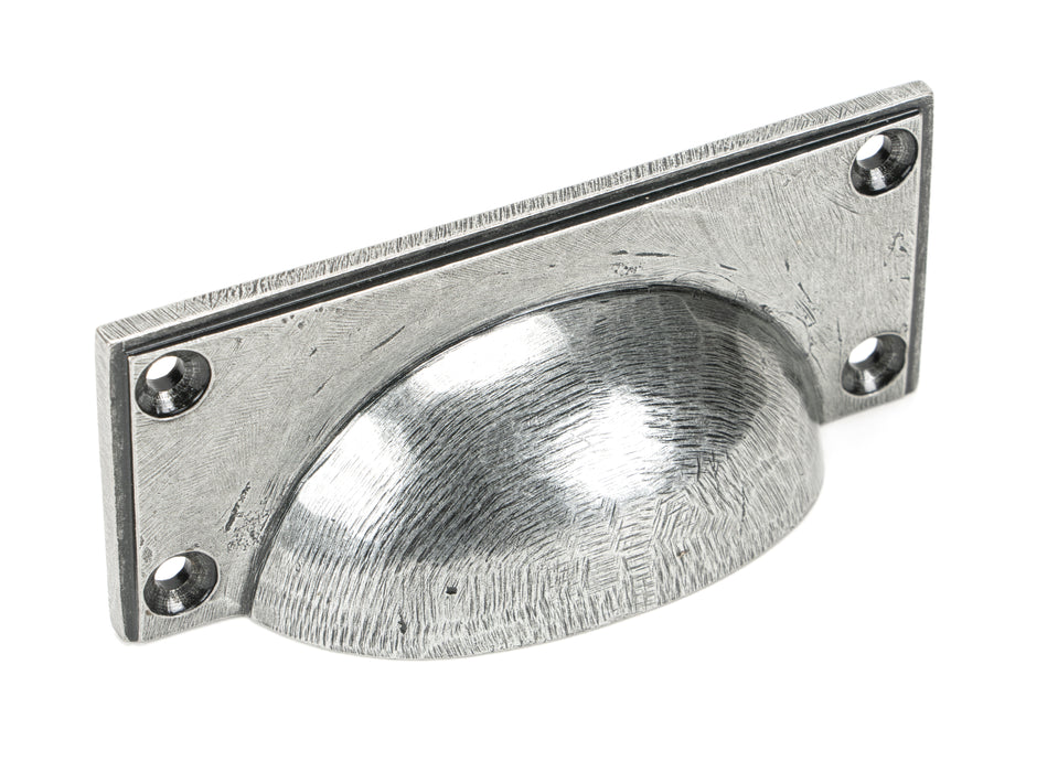 Pewter Art Deco Drawer Pull