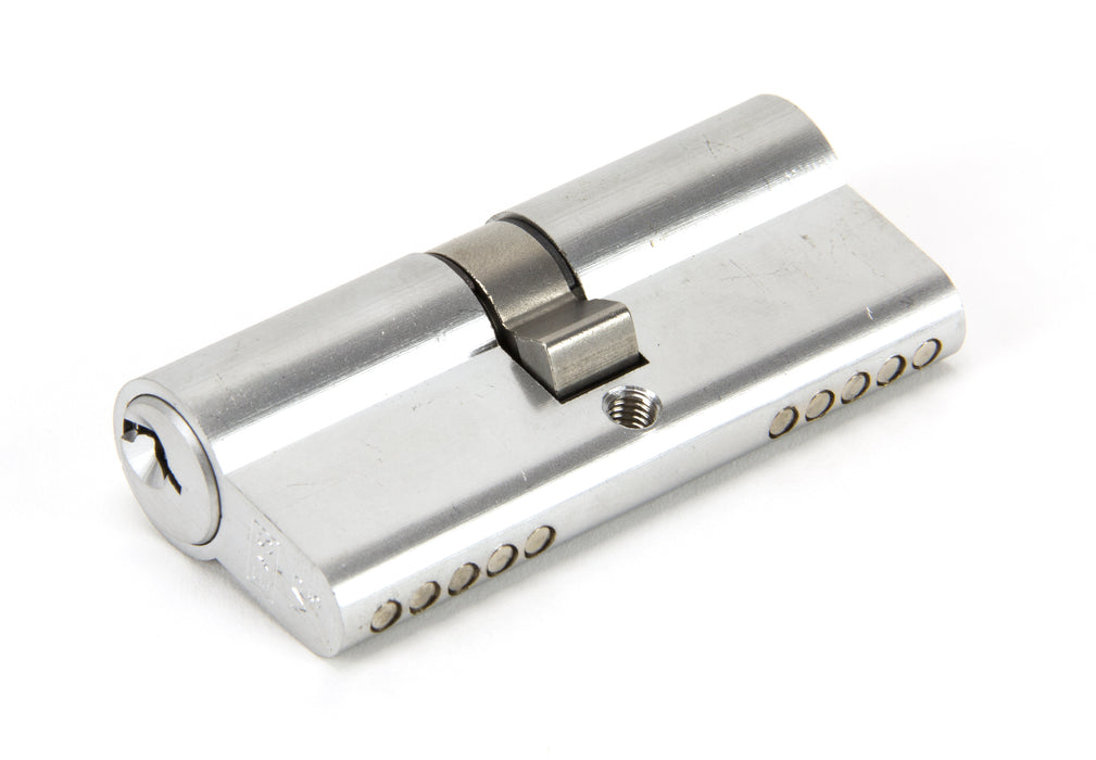 Satin Chrome 35/35 5pin Euro Cylinder KA