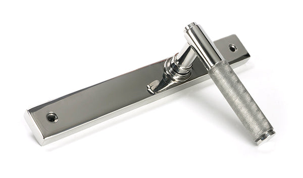 Polished Marine SS (316) Brompton Slimline Lever Espag. Latch Set