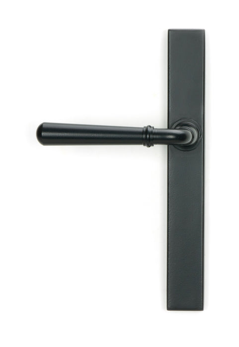 Matt Black Newbury Slimline Lever Espag. Latch Set