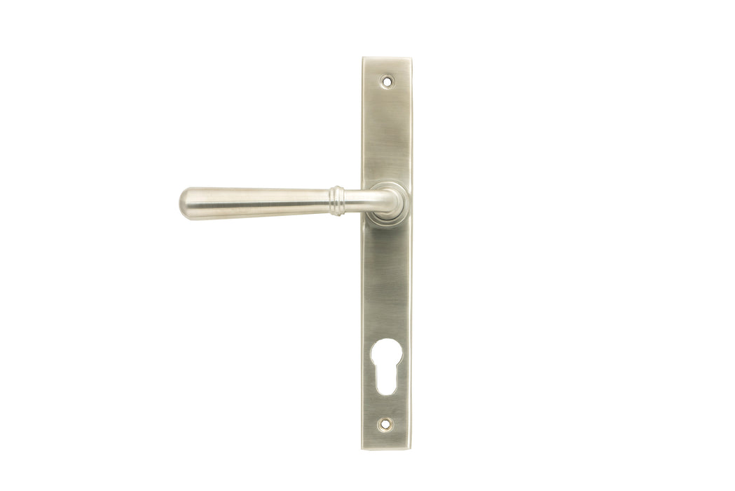 Satin Marine SS (316) Newbury Slimline Lever Espag. Lock Set