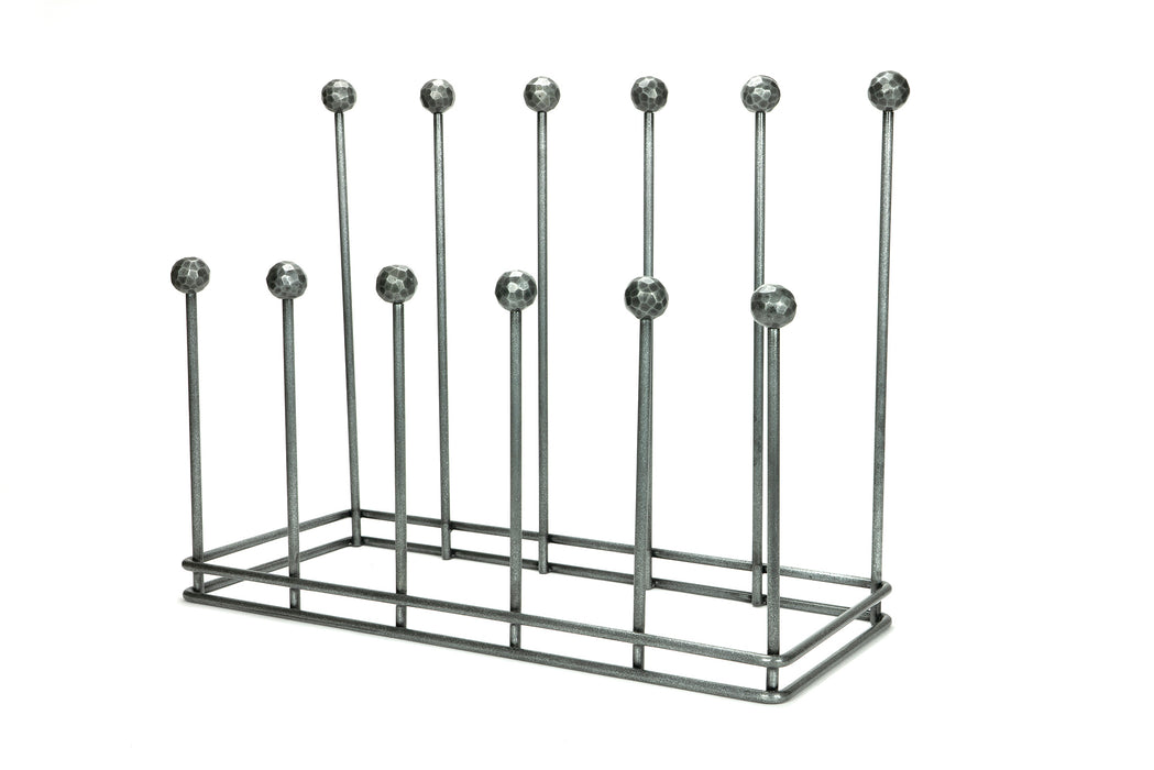 Pewter Six Pair Boot Rack