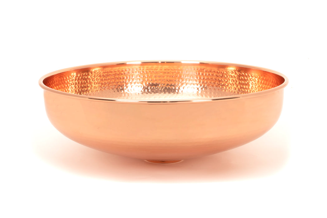 Hammered Copper Round Sink