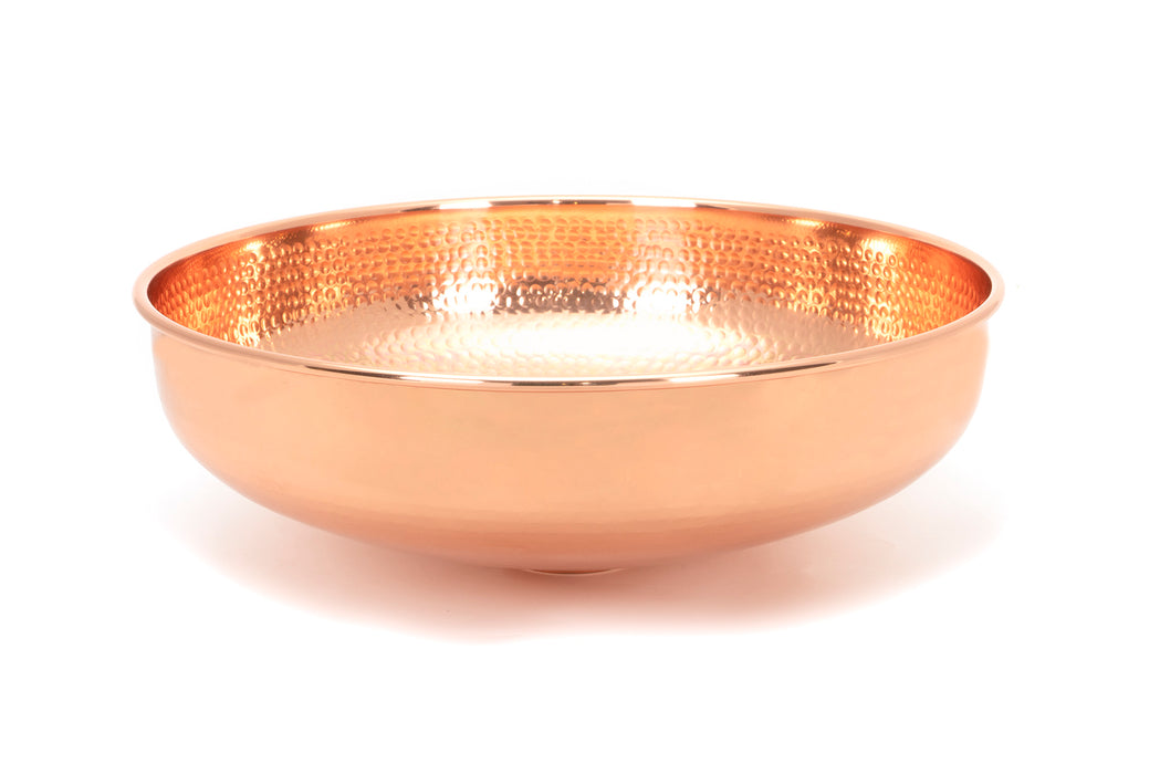 Hammered Copper Round Sink