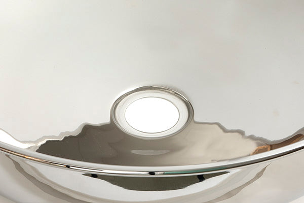 Smooth Nickel Round Sink