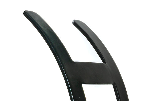 Matt Black Curved Log Holder - Large