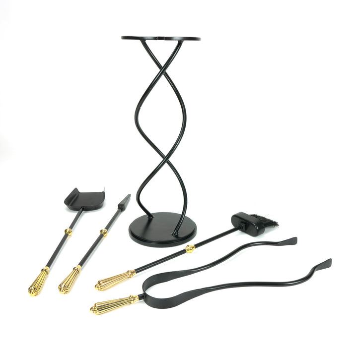 Matt Black Spiral Companion Set - Hinton Tools