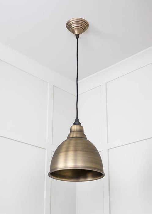 Aged Brass Brindley Pendant